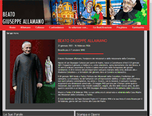 Tablet Screenshot of giuseppeallamano.consolata.org