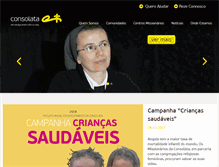 Tablet Screenshot of consolata.pt